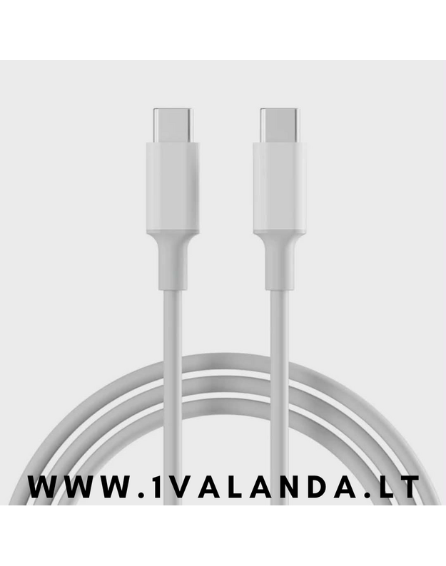 USB-C laidas 2 m telefonams ir kompiuteriams