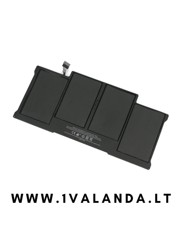 TPC baterija Apple MacBook Air 13" A1496 A1369 A1377 A1466 kompiuteriui