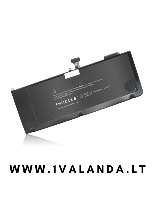 TPC baterija Apple MacBook Pro A1321 A1286 kompiuteriui