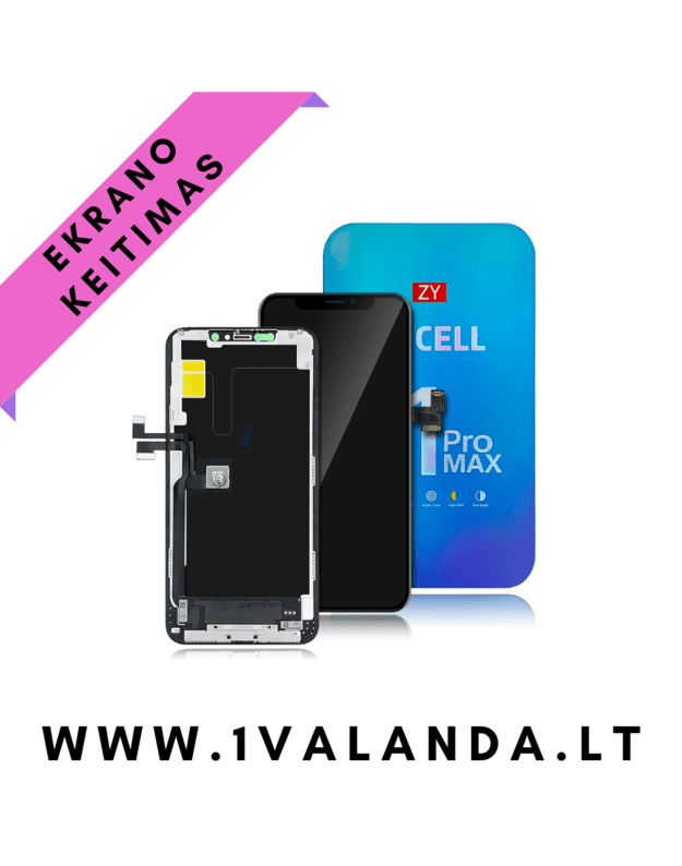 Ekrāna incell (Premium kvalitāte) iPhone 11 Pro Max tālrunim