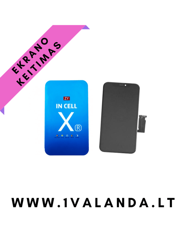 Ekrāna incell (Premium kvalitāte) iPhone X tālrunim