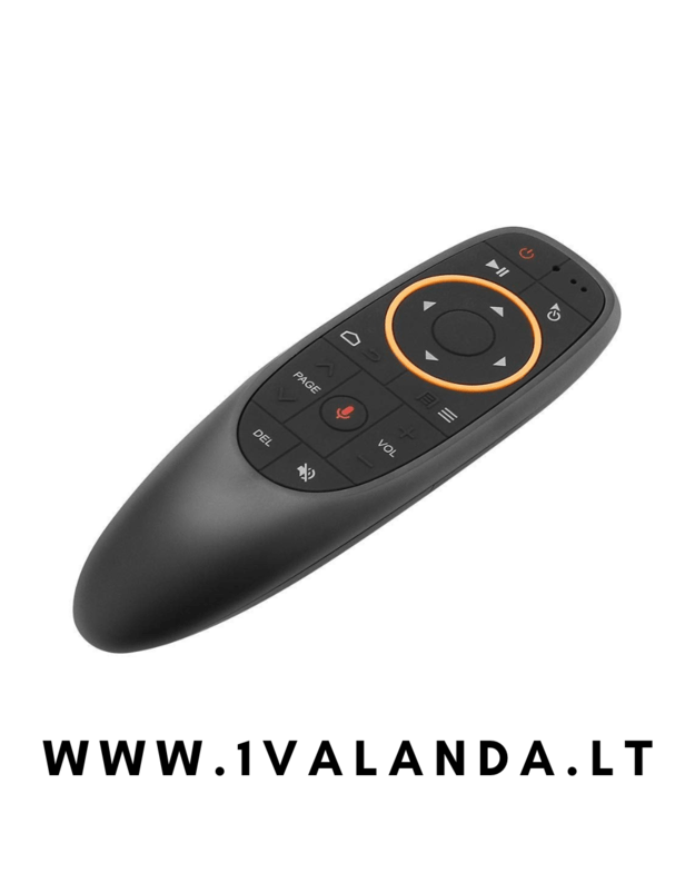 Tv box pultelis su Google voice ir giroskopu