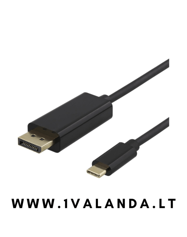 Kabelis TYPE-C līdz DP