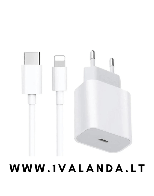 Įkroviklis/pakrovėjas Apple iPhone telefonui 20w gamintojas Sikenai